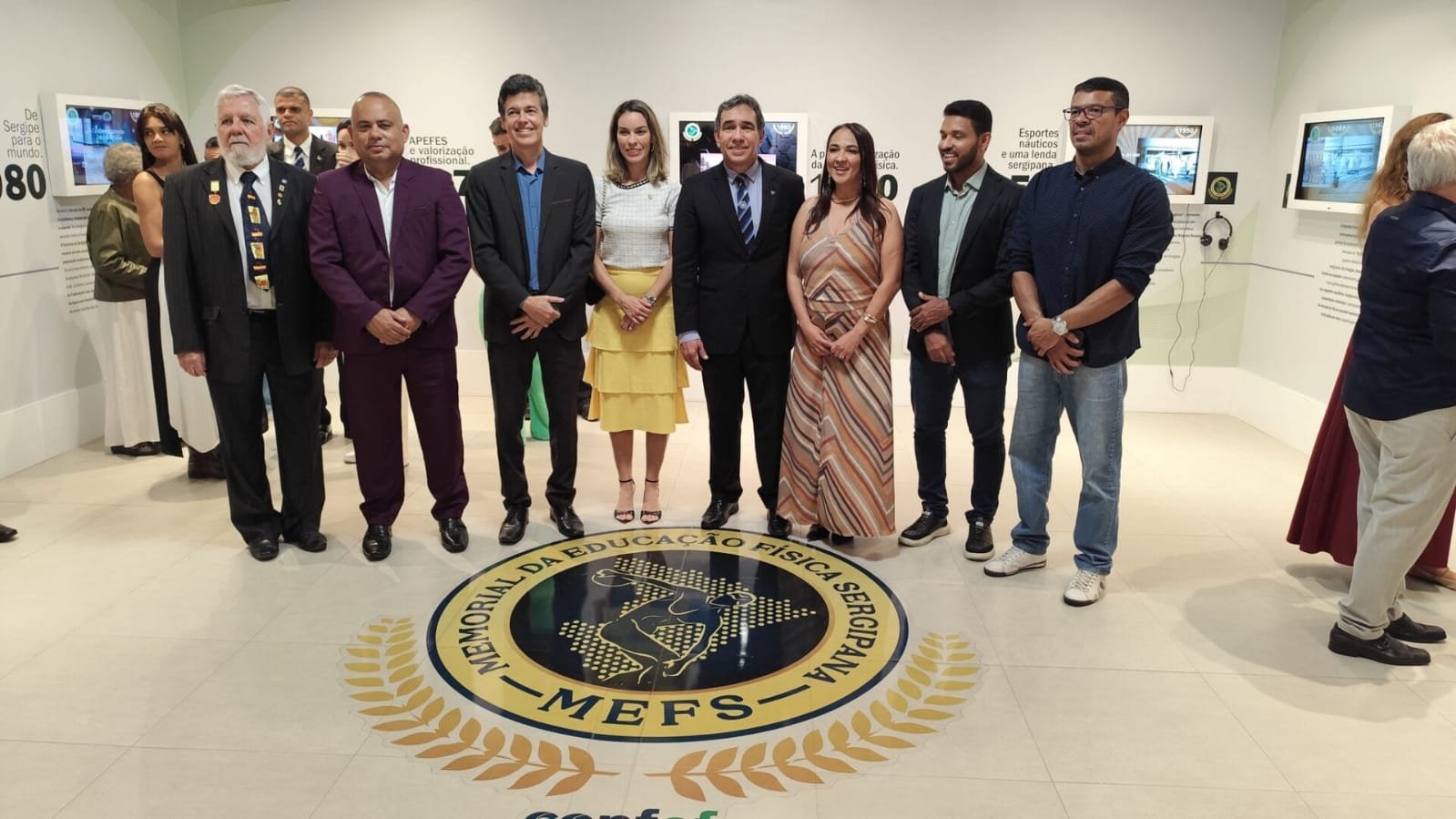 Inauguração do Memorial da Educação Física Sergipana no CREF20